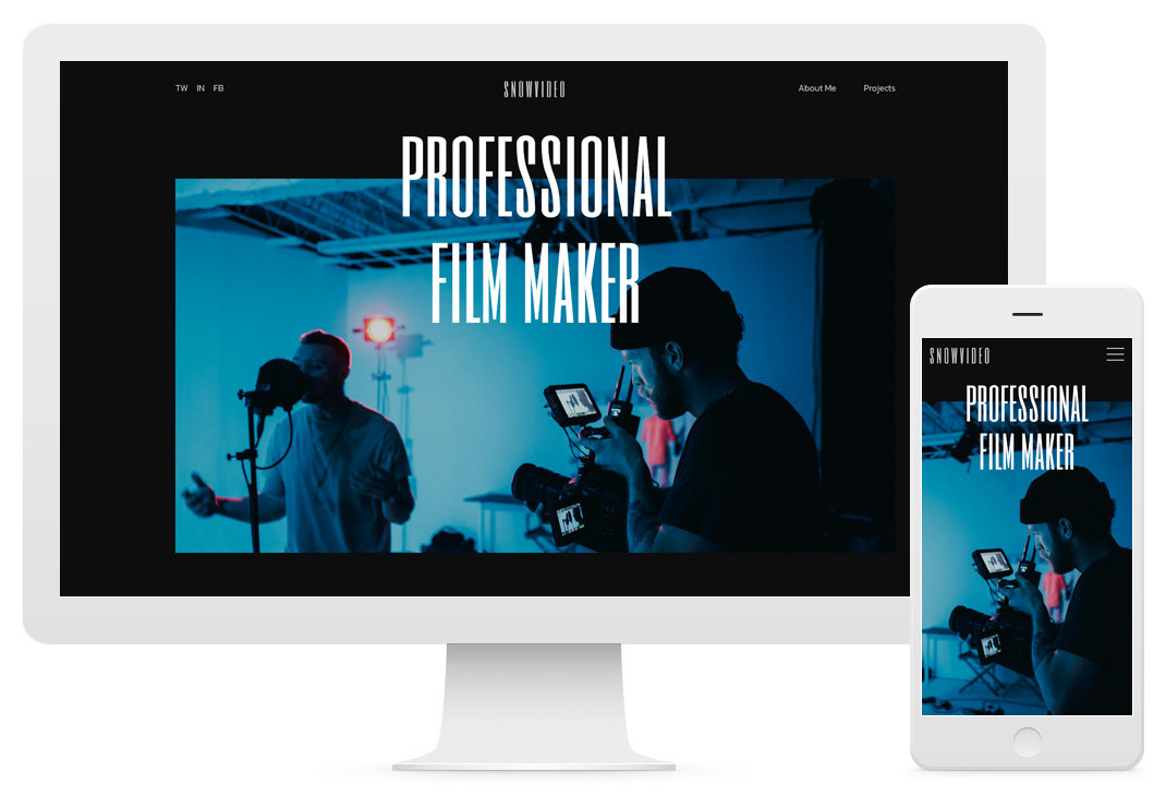 45. Film Maker Website