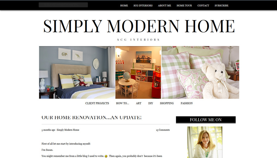 simply modern home
