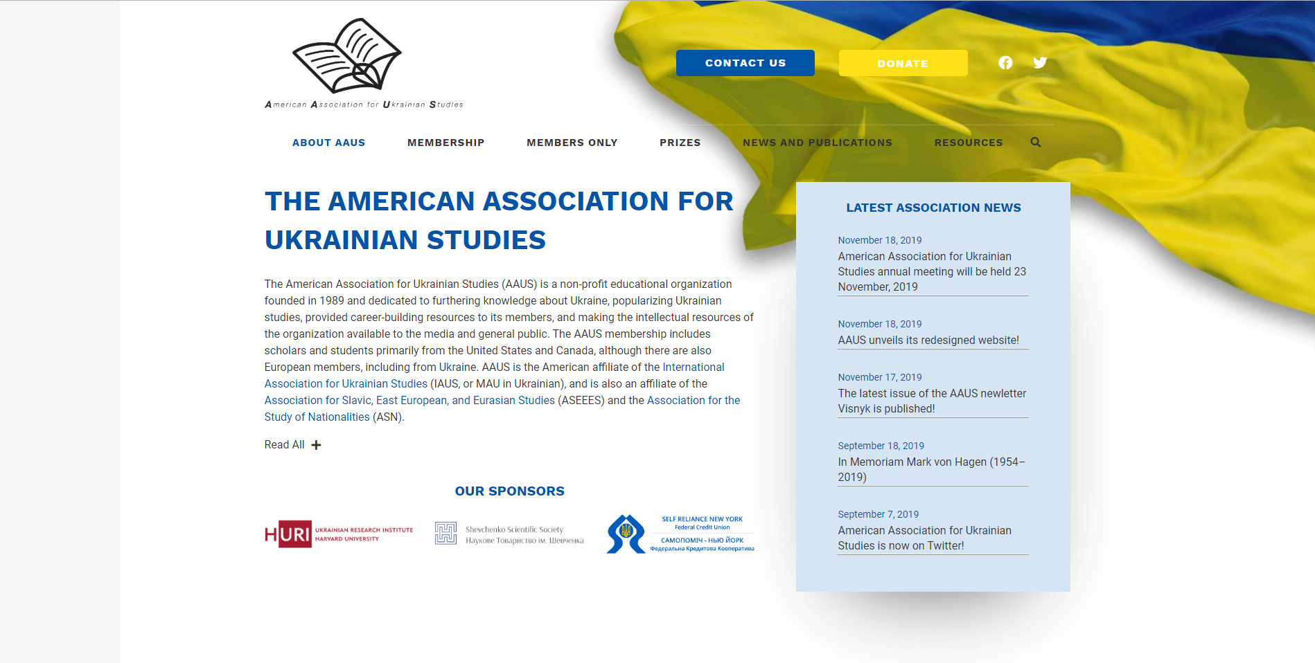The American Association for Ukrainian Studies (AAUS)
