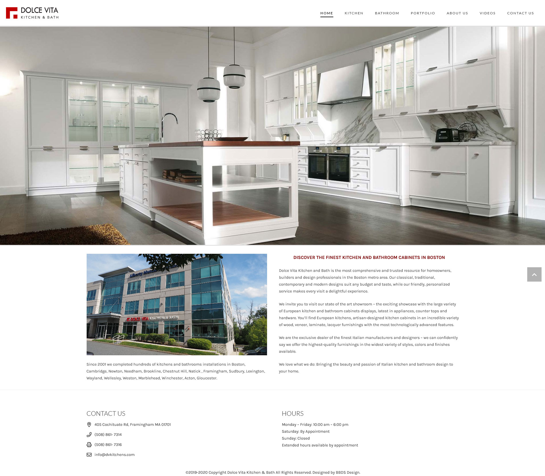  Dolce Vita Kitchen & Bath - Interior Decorating Business Website