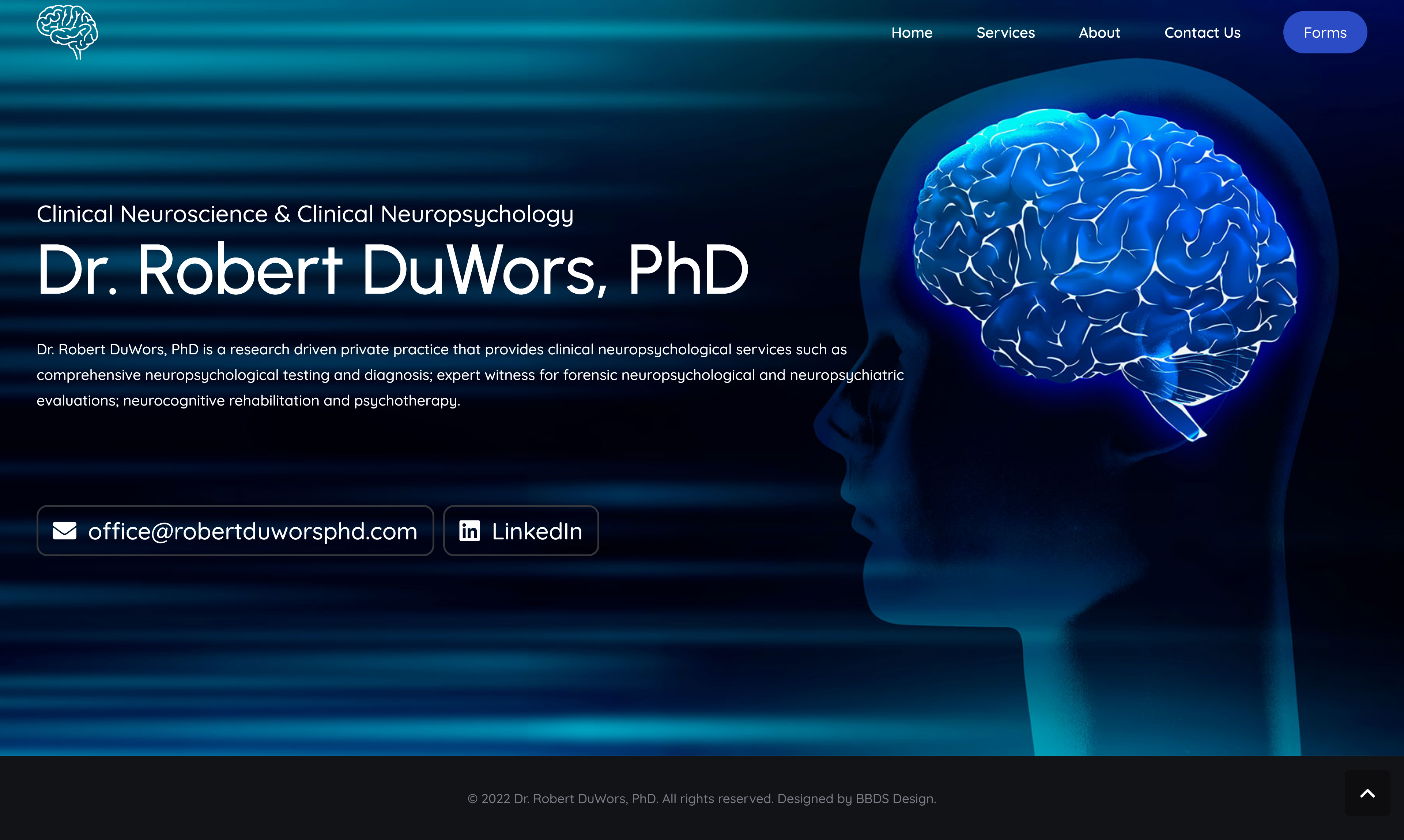 Personal Website - Dr. Robert DuWors, PhD
