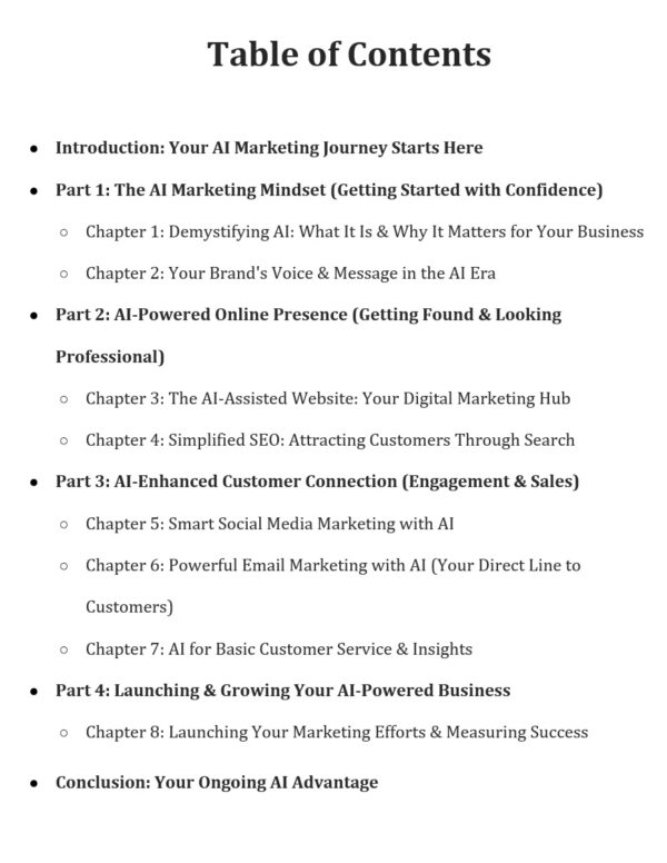 AI Marketing for Small Business Startups